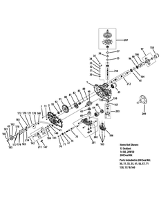 Transmission Lh 618-06002b Diagram and Parts List for Z-FORCESZ48 (53ATDFJB-53ATDFJB050)(2014) Cub Cadet Lawn Tractor